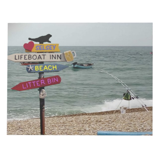 Bloc De Notas Pesca por destino (Frente)