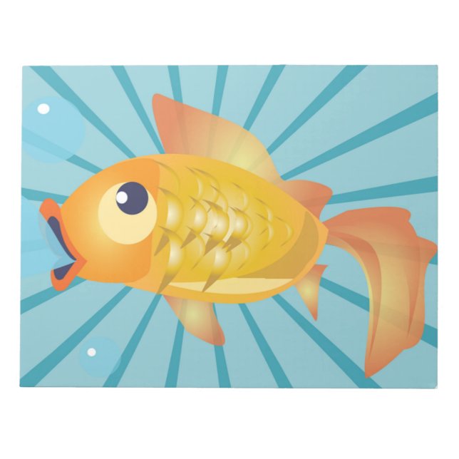 BLOC DE NOTAS PESCADO DE ORO (Frente)