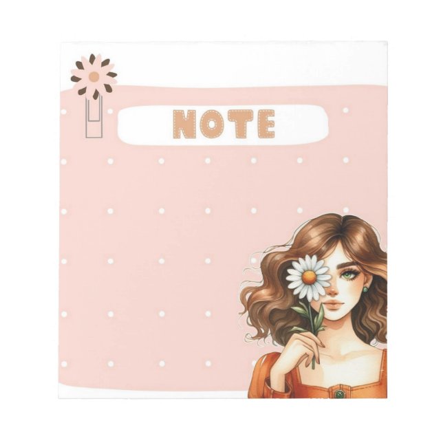 Bloc De Notas Petal & Polka: Colección de notas musicales (Frente)