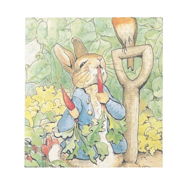 Bloc De Notas Peter Rabbit En El Jardín - Beatriz Potter (Frente)