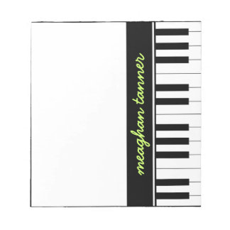 Bloc De Notas Piano personalizado