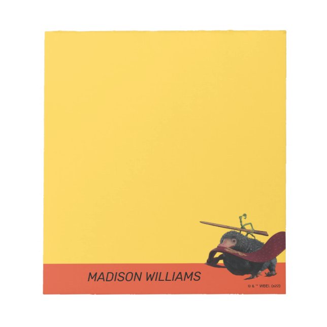 Bloc De Notas Pickett & Teddy con varas y corbatas (Frente)