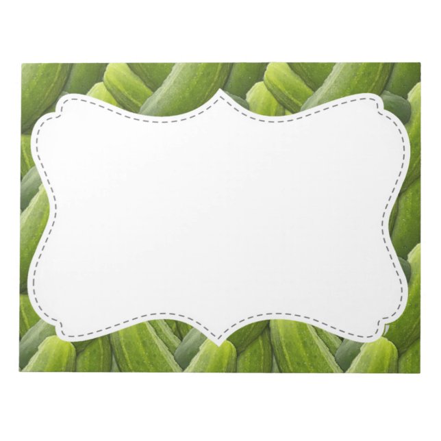 Bloc De Notas Pickles; Patrón de Pickle (Frente)