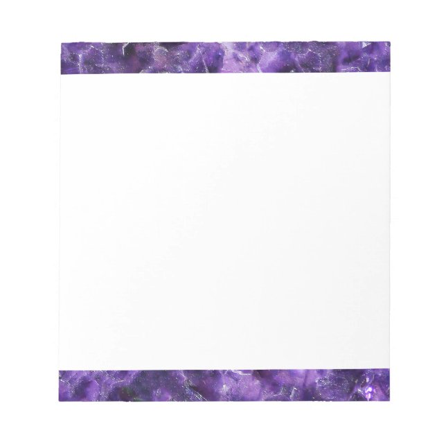 Bloc De Notas Picos de Amethyst en Caída (Frente)