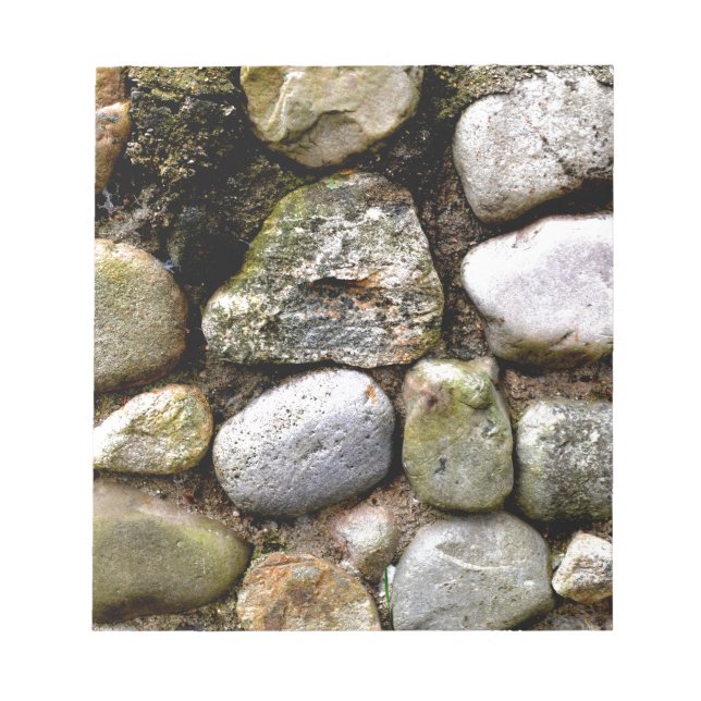 Bloc De Notas Piedra de campo, rocas, piedra angustiada, piedra  (Frente)