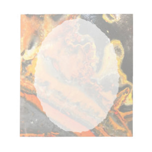 Bloc De Notas Piedras Naranjas de Swirled Falln
