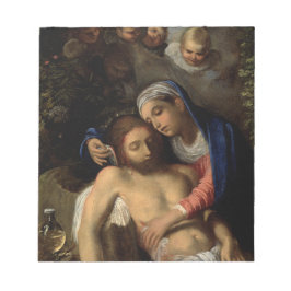 Bloc De Notas Pietà (María y Jesús) (por Adam Elsheimer)