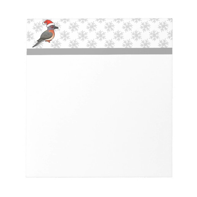 Bloc De Notas Pigeon Santa (Frente)