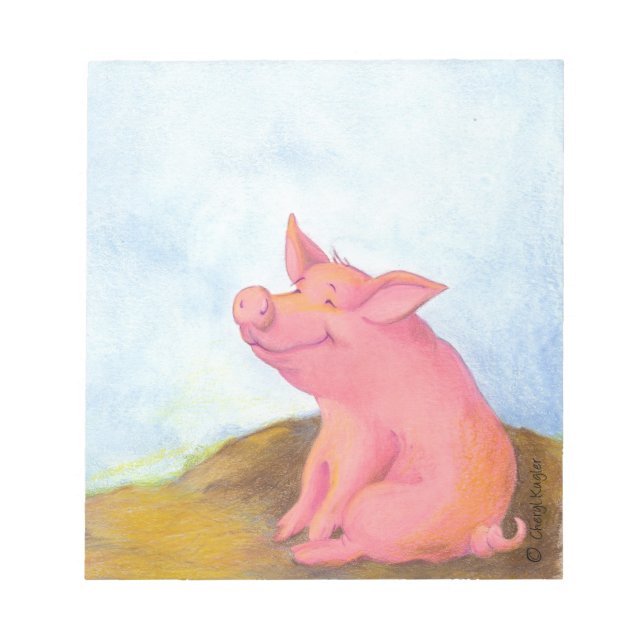 Bloc De Notas Piggy Pinkles / Notepad (Frente)