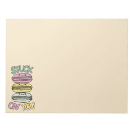 Bloc De Notas Pila de Macarons Kawaii Adorables