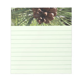 Bloc De Notas Pine Cone LIned Notepad