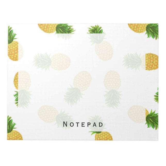 Bloc De Notas Pineapple White (Frente)