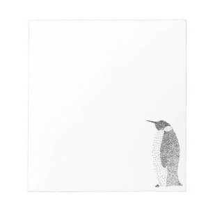 Bloc De Notas Pingüino punteado