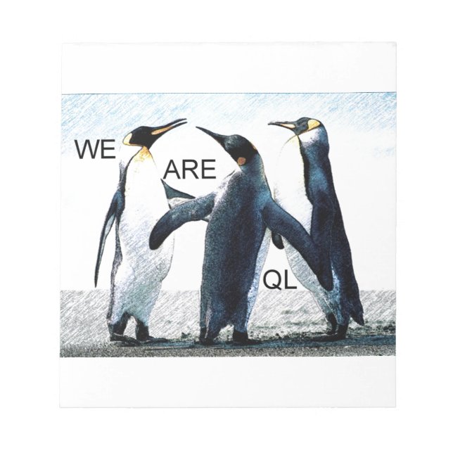 Bloc De Notas pingüinos (Frente)