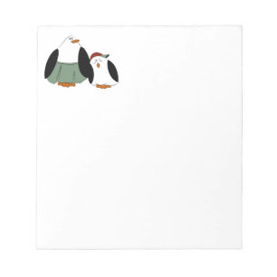 Bloc De Notas Pingüinos Personalizados Cute