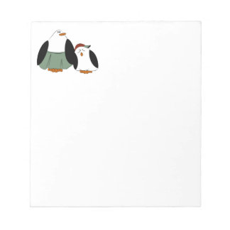 Bloc De Notas Pingüinos Personalizados Cute