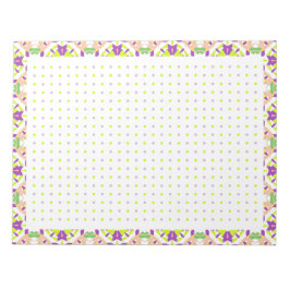 Bloc De Notas Pink BuJo Dot Grid ADHD Hábito Tracker Goal Planne