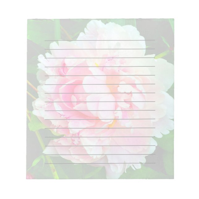 Bloc De Notas Pink Peony Notepad (Frente)
