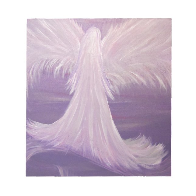 Bloc De Notas Pintura Ángel de Guardian (Frente)