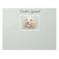 Pintura Buff de Cocker Spaniel - Arte Perro Origin