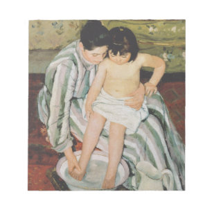 Bloc De Notas Pintura de baño de Mary Cassatt