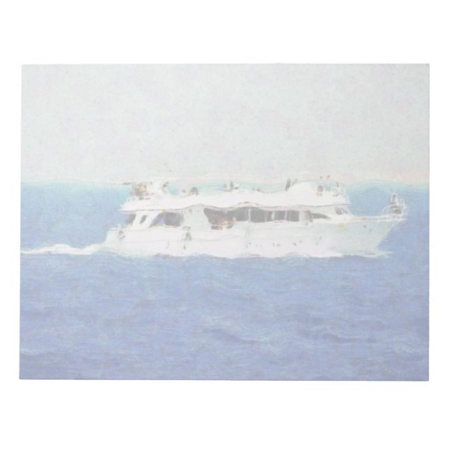 Bloc De Notas Pintura de barco (Frente)