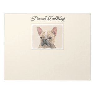 Bloc De Notas Pintura de Bulldog francés (Sable) - Cuto original