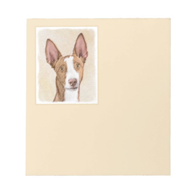Bloc De Notas Pintura enredadera ibicenca - Arte de perro origin (Frente)
