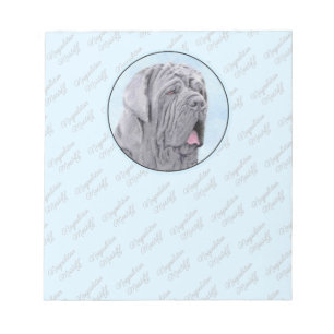 Bloc De Notas Pintura Neopolitana de Mastiff - Arte Perro Origin