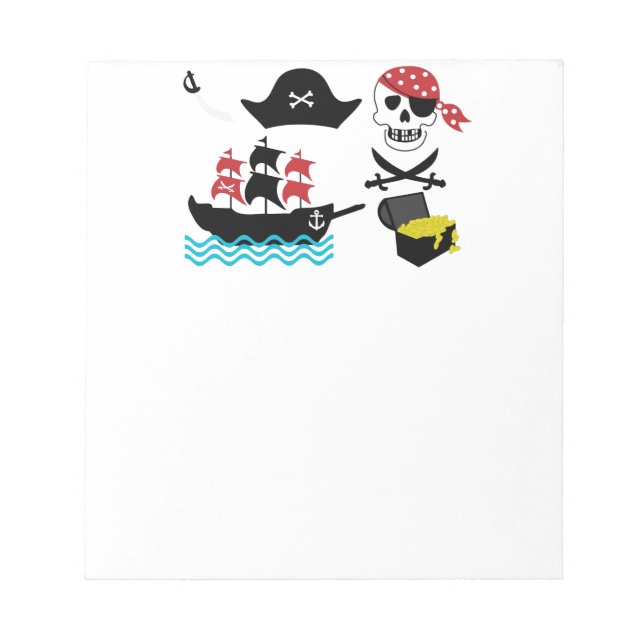 Bloc De Notas Piratas (Frente)