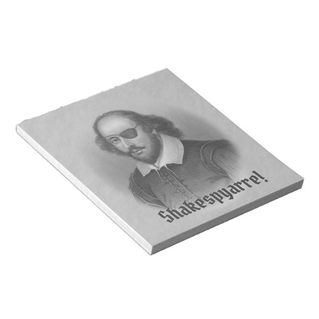 Bloc De Notas Pirate Shakespeare (Lado Derecho)