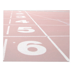 Bloc De Notas Pista en ejecución