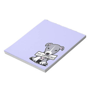 Bloc De Notas Pit Happens Pitbull Notepad