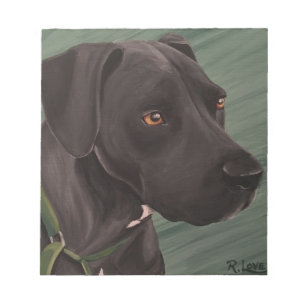 Bloc De Notas Pitbull negro