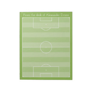 Bloc De Notas Pitch de fútbol