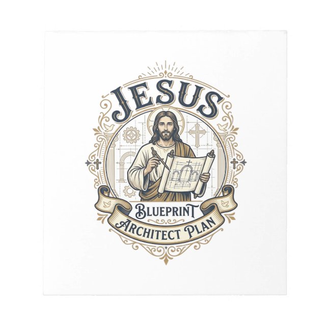 Bloc De Notas Plan Arquitecto Jesus Blueprint Plan Arquitecto Je (Frente)