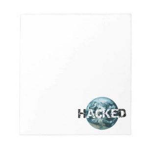 Bloc De Notas Planeta Tierra hackeada