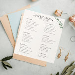 Bloc De Notas Planificador de lista de comprobación de bodas<br><div class="desc">¡El planificador perfecto con una lista de control de boda delantero para que la próxima novia pueda estar en lo más alto de las cosas y evitar el síndrome de bridezilla! Puede personalizar cada lote de la lista de verificación o dejarla tal como está, pero no olvide personalizar con sus...</div>