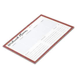 Bloc De Notas Planificador de semana laboral