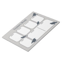 Planificador semanal personalizado de Black Crows