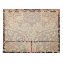 Planificador semanal - William Morris Honeysuckle