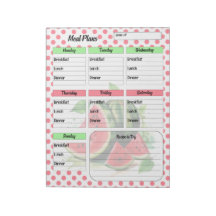 Planner de comida de sandía para agua dulce y dulc