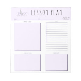 Bloc De Notas Planner de la lección de baile personalizado - Más