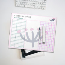 Planner Personalizar de College Stationery Pink Mi