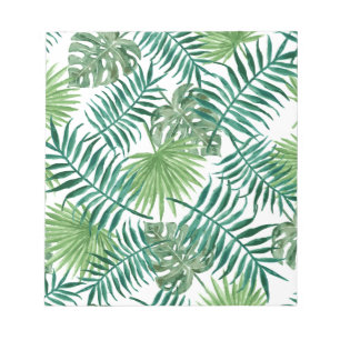 Bloc De Notas Plantas Tropicales Botánicas Hoja de Palma