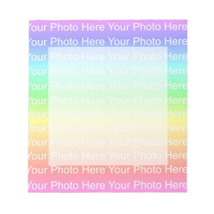 Bloc De Notas Plantilla de fotografía DIY