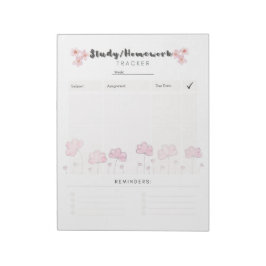 Bloc De Notas Plantilla definitiva de planificador de estudio di