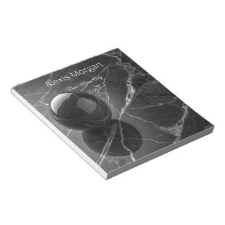 Bloc De Notas Plantilla moderna de borde rosa-morado Minimalista