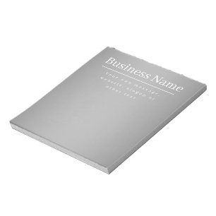 Bloc De Notas Plantilla promocional editable para empresas, etc.