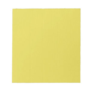 Bloc De Notas Plantilla Yellow Blank Plain DIY añadir foto de te